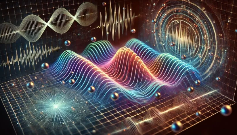 Schematic representation of transverse and longitudinal waves