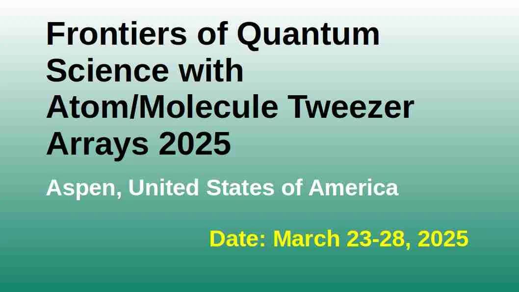 Frontiers of Quantum Science with Atom/Molecule Tweezer Arrays 2025