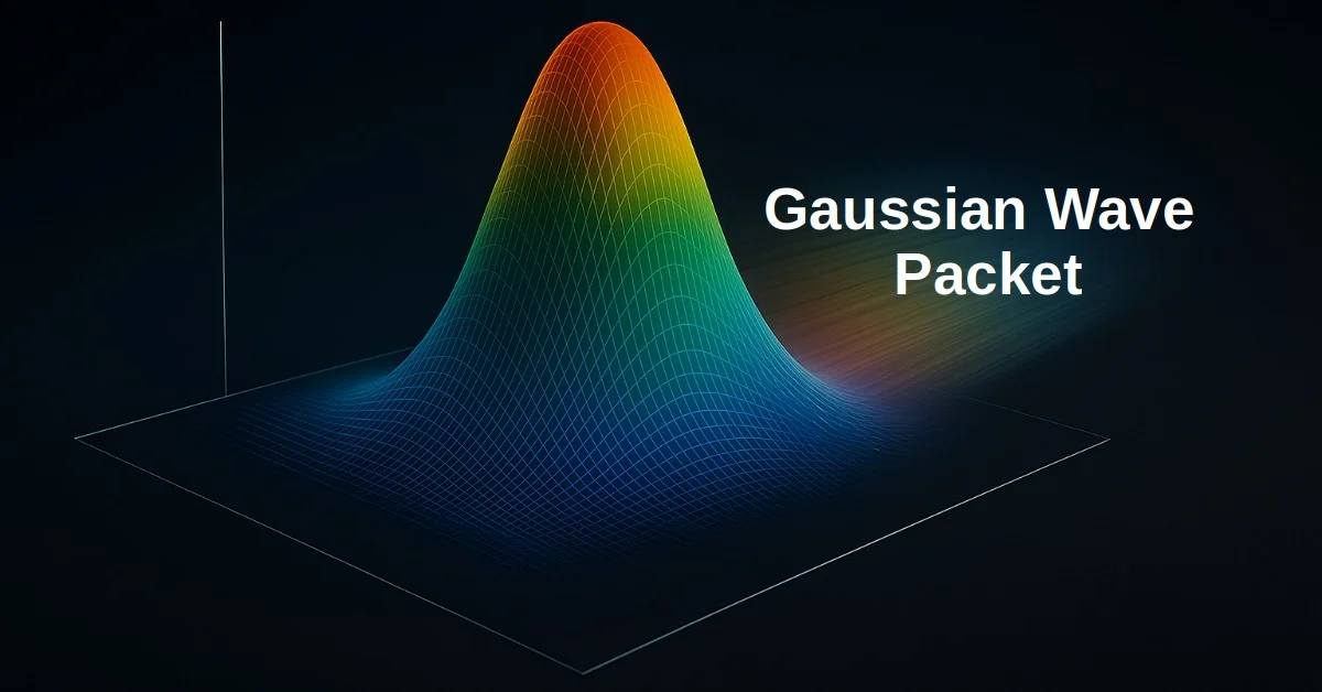 Gaussian Wave Packet of a Free Particle